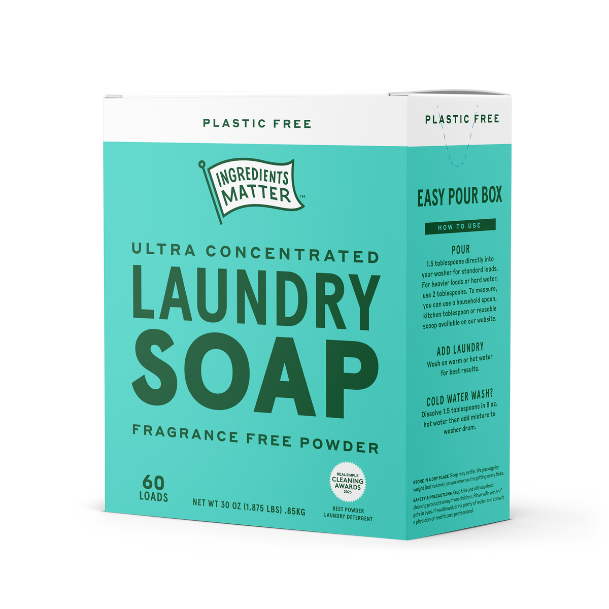 Laundry Soap - Fragrance Free - 60 Load