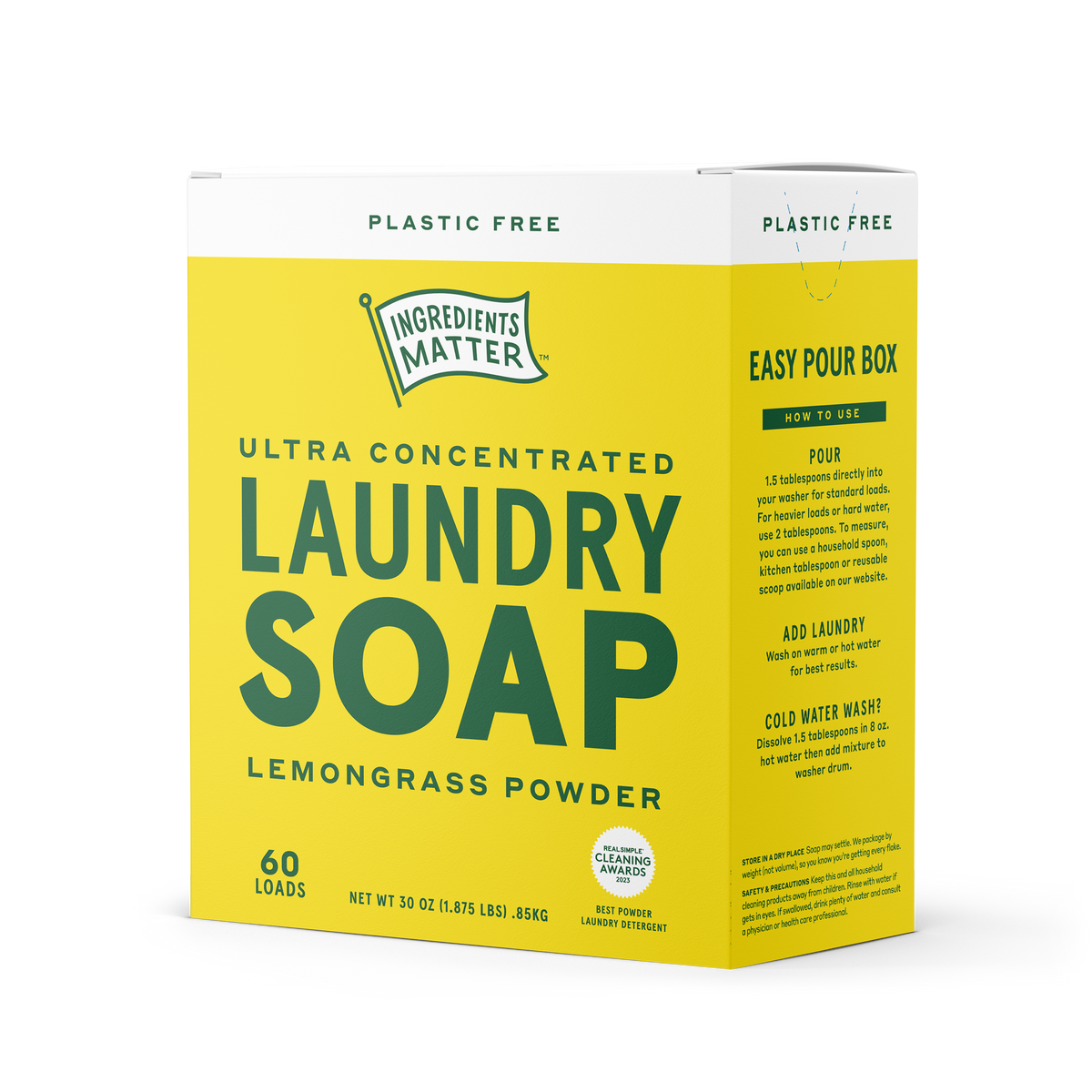 Laundry Soap - Lemongrass - 60 Load